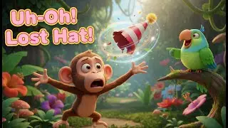 Monkey Lost Silly Hat | Kids Song & Nursery Rhyme @BokoFun