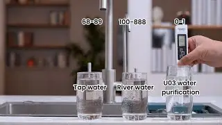 Water Purification Comparison: Tap Water vs. River Water vs. U03 Filtered Water