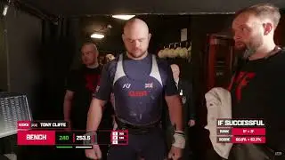 Tony Cliffe &bull; 12th place Sheffield 2024 Powerlifting