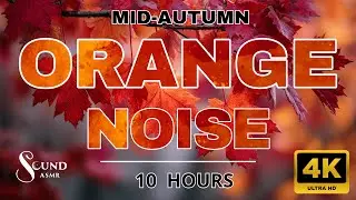 Mid-autumn Orange Noise | 10 Hours | 432hz Calming Sleep Tone | Anxiety/Stress/Tinnitus Relief