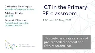 ICT in the Primary PE classroom