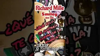 Reloj Richard Mille Smiley RM 88 1.2 millones de d&oacute;lares