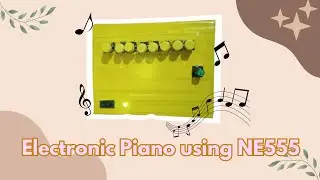 Electronic Piano using NE555