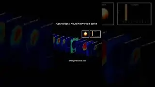 Convolution Neural Network in action 😎😎 #pythonshot #ai #ml #shorts #short