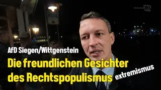 Je sp&auml;ter der Abend desto rechtsextremer die G&auml;ste - AfD in Siegen/Wittgenstein