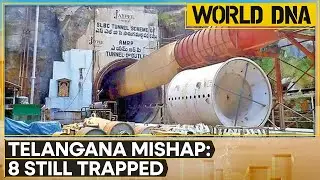 Telangana Tunnel Collapse: 8 Workers Remain Trapped As Rescue Efforts Continue | World DNA | WION