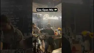 Live Music in Goa Hostel Bar #backpacking #hostellife #solotrip #barsingoa