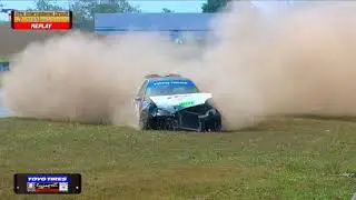 Racing Car Thailand 2020. Bira International Circuit. Crashes