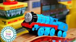 Thomas the Tank Engine Wooden Railway Track Build Sodor Airport