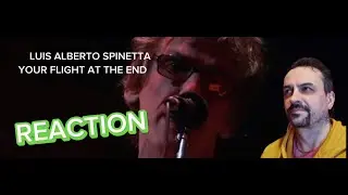 Luis Alberto Spinetta - Tu Vuelo al Fin (En Vivo Estadio Vélez Sarsfield) REACTION