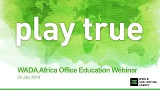 WADA Africa Office Education Webinar