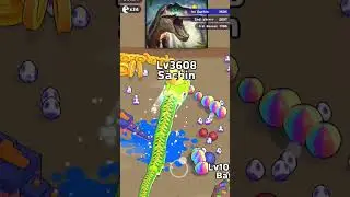 Snake Clash 🐍 Boss fight Level Achivement let's Subscribe Channel Guys #snakegame #games #gameplay