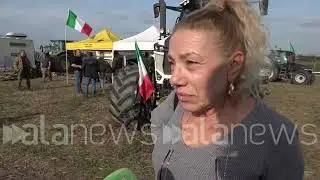 Agricoltori, molti romani tra i manifestanti: 