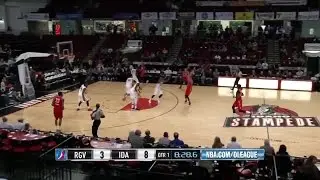 Tyrone White with 9 3-pointers against the Stampede