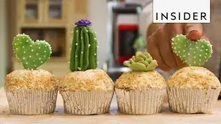 Bakery Makes Cactus and Succulent Cakes