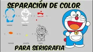 separación de colores planos para serigrafía en corel draw