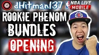 Rookie Phenom Bundles - Can't Stop Pulling Elites -  Nba Live Mobile Pack Opening