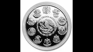 Mexico Libertad silver Proof 2006. Мексика Либертад 2007 Пруф монета.