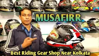 Best Helmet Under 2000 | Helmet Shop near Kolkata | Musafirr Barrackpore | Axor SMK MT Studds Helmet