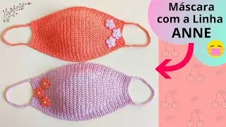 Льняная маска для вязания крючком пошагово