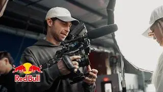 Red Bull shoot with a small crew (BTS)