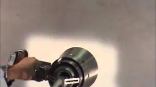 Portable Powder Coating TS-962 application with the Polymer Thermal Spray applicator