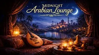 Crescent Moon Melodies - Arabian Lounge Music - موسيقى عربية ليلية