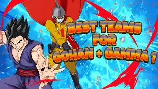ЛУЧШИЕ КОМАНДЫ ДЛЯ *НОВОГО* TUR AGL ULTIMATE GOHAN & GAMMA 1!! (DBZ: DOKKAN BATTLE)