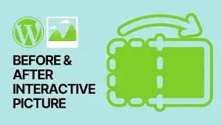 How to Show Before & After Photo in WordPress with Slide Effect For Free? Interactive Picture 🖼