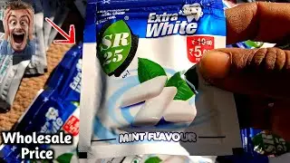 MINTY Fresh Extra White Bubble Gum Flavor #tranding #mint #bubblegum