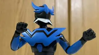 167# หุ่นยาง WING-MAN 3สี แบบมีจุดขยับ 夢戦士ウィングマン 1983