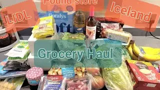 Small grocery haul from ICELAND, LIDL & POUNDStore |🍂🍁 October 2022 | #uk #groceryhaul