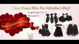 NEW ARRIVAL !!! Brazilian Virgin Hair Sexy Funmi Hair Weave| $10 OFF VALENTINE'S DAY SALE