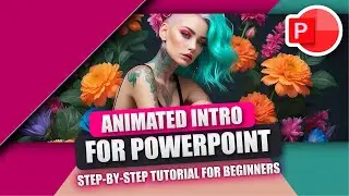 POWERPOINT INTRO SLIDE TUTORIAL | ANIMATED PPT DESIGN 🔥🔥🔥