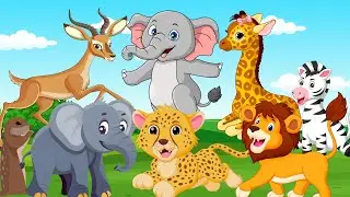 Learn Animal Names and Sounds &ndash; SiSi Kids TV