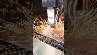 6KW 15MM  S235JR kesim #cnc #machine #aluminum
