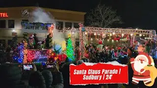 Explore Canada 🇨🇦 | Santa Claus Parade 2024 | Sudbury #canada #explore #sudbury #santa #christmas