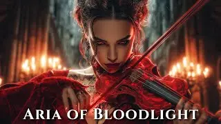 ARIA OF BLOODLIGHT | 1 Hour Dark Violin Symphonic Rock - Emotional Gothic Fantasy Music Mix