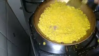 chuva + como fazer um delicioso fuba torrado para o café da tarde