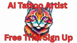 AI Tattoo Generator (AI Tattoo Artist) Full Sign Up Process - Free Credit & Demo