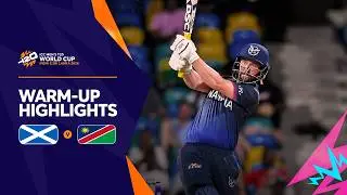 Scotland v Namibia | Match Highlights | T20WC 2026 Warm-ups