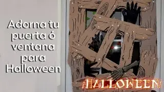 Como adornar tu puerta para Halloween - 2