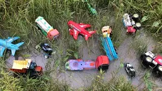 Membersikan Truk Tronton Pasir Dan Showing A Few Interesting Trucks Airplane Bus Helicopter