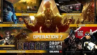 GEARS 5 OPERATION 7 - ALL NEW CHARACTERS & TOUR OF DUTY! (GEARS 5 GAMEPLAY)
