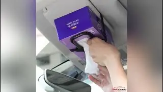 How to install Car Tissue Box Holder Cover