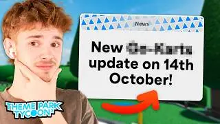 Анонс НОВОГО ОБНОВЛЕНИЯ Theme Park Tycoon 2!