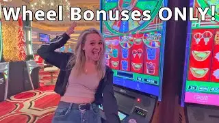 Nothing But Slot WHEEL BONUSES For 2 Hours Straight!