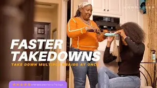 The Original Unbraider: A Faster Way to Take Down Braids