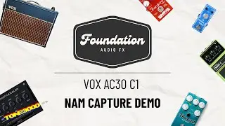 VOX AC30 C1 NAM DEMO | Neural Amp Modeling