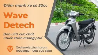 Xe Máy Wave 50cc Espero - Chính Hãng Detech - Dành Cho Học Sinh